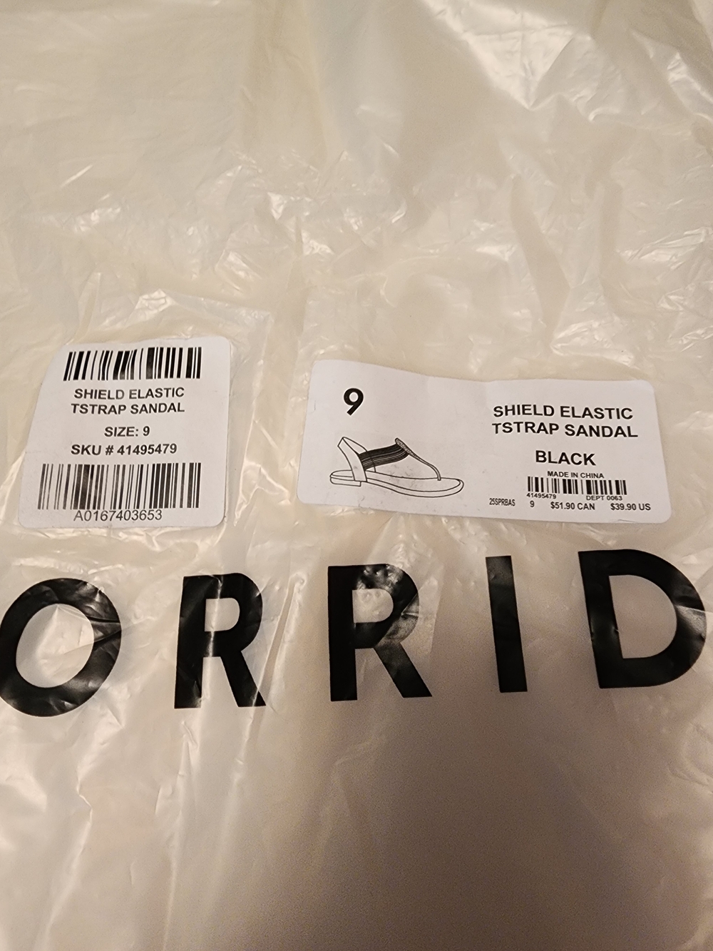 torrid Black Jeweled Slingback Sandals Sz 9 New - Picture 4 of 8